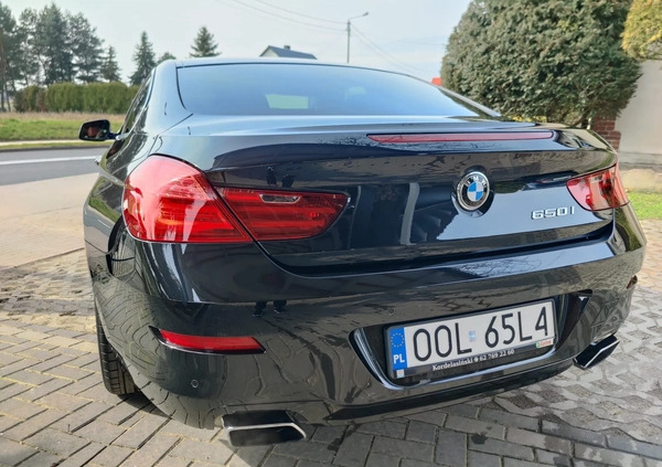 BMW Seria 6 cena 95000 przebieg: 115600, rok produkcji 2011 z Praszka małe 232